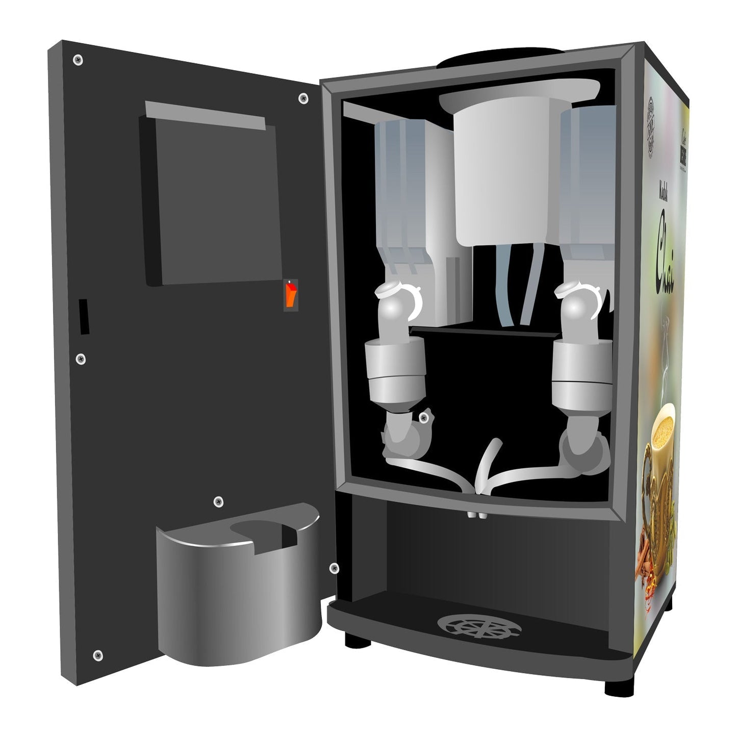 RF - Double Option Vending Machine (2 Lane)